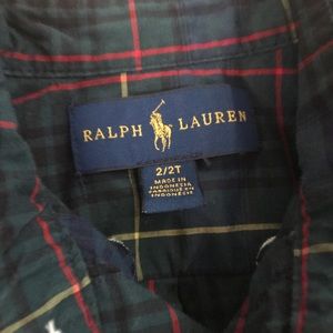 Ralph Lauren,  2T Holiday Plaid